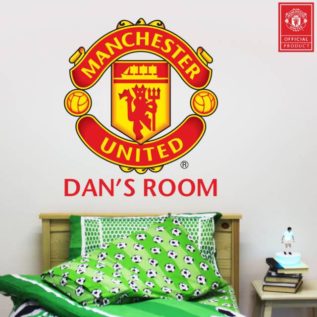 Manchester United Football Club - Personalised Name & Crest