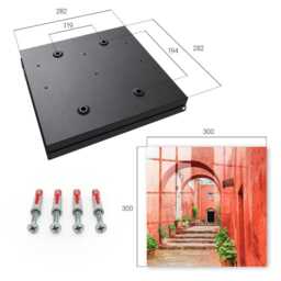 Red Street Key Cabinet For Home, Industrial Box, Photographic Architecture, Lovers Of Architecture & Color - thumbnail 4