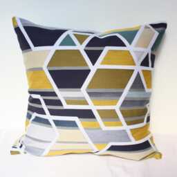 Maharam Agency Citrus Pillow Cover, Geometric Modern Design - thumbnail 2