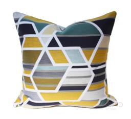 Maharam Agency Citrus Pillow Cover, Geometric Modern Design - thumbnail 1
