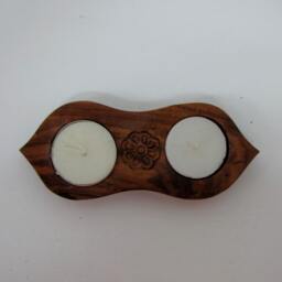 Tea Light Candle Holders Wooden, T Holders, Indian Art, Tea Holder, Indian Artifacts, India Gift, Diwali Gift - thumbnail 3