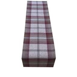 Handmade Balmoral Mulberry Beige Tartan Tweed Plaid Wool Effect Fabric Country Throw Pillow Sham Cushion Cover - thumbnail 2