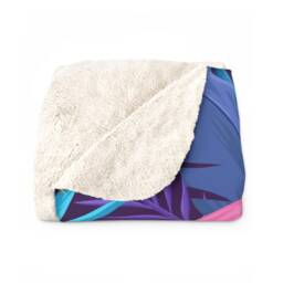 Flamingo Fleece Blanket, Flamingo Blanket, Throw Cozy Adult Blanket - thumbnail 3