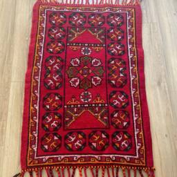Moroccan Berber Shag Rug Azilal Rug 45In X 31.5 In - thumbnail 4