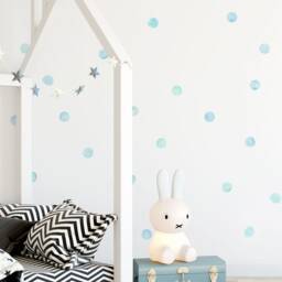 Watercolor Dots Wall Decals Peel & Stick Kids Room Decor - thumbnail 2