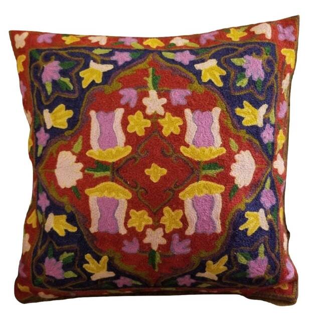 "Exclusive Hand Made Soft Throw Cushion Cover 16""x16" - image 1