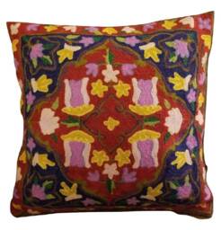 "Exclusive Hand Made Soft Throw Cushion Cover 16""x16"