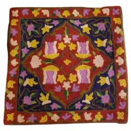 "Exclusive Hand Made Soft Throw Cushion Cover 16""x16" - thumbnail 2