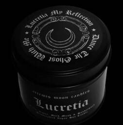 Lucretia Orris & Sandalwood Scented Vegan Soy Candle Witchy - thumbnail 1