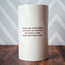Sympathy Gift, Candle, Votive - There Are Those Who Continue To Light Up The World Long After They Have Gone - thumbnail 2