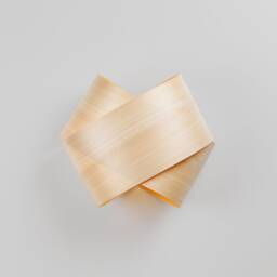 Scandinavian Wood Veneer Wall Sconce Handmade Modern Lighting - thumbnail 2