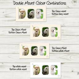 My Dog Photo Frame Word Name Special Gift Pet 7-Aa By Photos in A Word - thumbnail 2