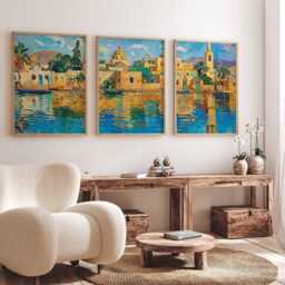 Set Of 3 Erbil Posters, Iraq Kurdistan Middle East Wall Decor, Travel Prints, Prints - thumbnail 3
