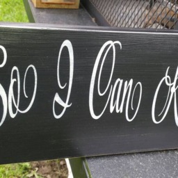 So I Can Kiss You Anytime Want Wood Sign Distressed Wall Hanging Primitive Rustic Decor Love Wedding Gift Movie Quote - thumbnail 3