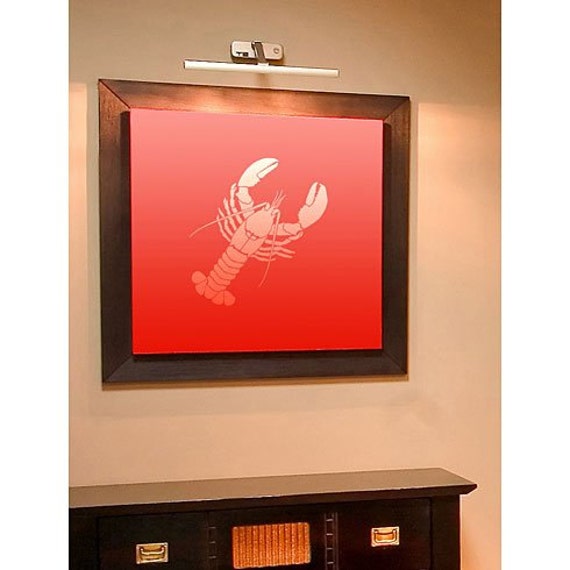Lobster Stencil - Medium Stencils Even Better Than Wall Decals Diy Decor - image 1