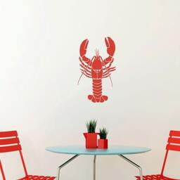 Lobster Stencil - Medium Stencils Even Better Than Wall Decals Diy Decor - thumbnail 3