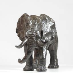 Little Giant, Cast Bronze Elephant Sculpture Original Art, Lover Gift By Kindrie Grove - thumbnail 3