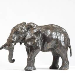 Little Giant, Cast Bronze Elephant Sculpture Original Art, Lover Gift By Kindrie Grove - thumbnail 2