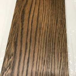 Ikea 1 Trone Charcoal Oak Top Cover Panel - Solidwood 52cm X 18cm Oiled - thumbnail 2