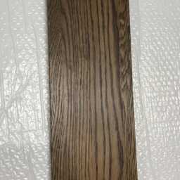 Ikea 1 Trone Charcoal Oak Top Cover Panel - Solidwood 52cm X 18cm Oiled - thumbnail 3