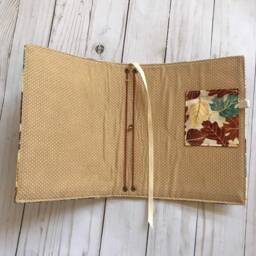 Burlap & Leaves Moo-Dori, Fauxdori, Midori, Travelers Notebook With Charm - thumbnail 2
