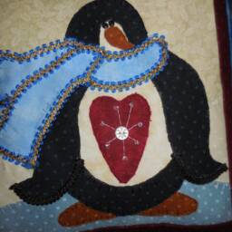 The Penguin With Big Heart Pillow - thumbnail 4
