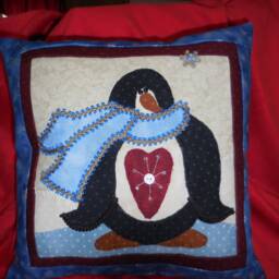The Penguin With Big Heart Pillow - thumbnail 2