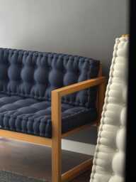 Custom Bench Cushion - Floor Pillow - thumbnail 1