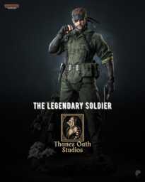 The Legendary Soldier - Stealth Operative Military Legend Big Boss Resin Figure 16K - thumbnail 1