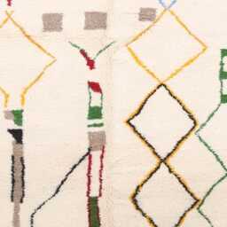 Custom Moroccan Rug - Wool Rug Berber Beni Morrocan Authentic Beni Ouarain Rug - thumbnail 3