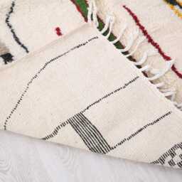 Custom Moroccan Rug - Wool Rug Berber Beni Morrocan Authentic Beni Ouarain Rug - thumbnail 4