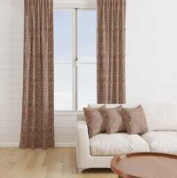 Custom Made William Morris Snakeshead Wine Blackout Lining Curtains 3 - thumbnail 1