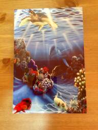 "Sea Turtle Ceramic Wall Art Tile, 8"" By 12"