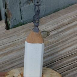 Pencil Lead Art. Love in A Custom Stand - thumbnail 2