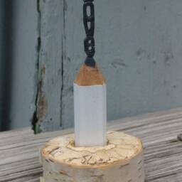Pencil Lead Art. Love in A Custom Stand - thumbnail 4