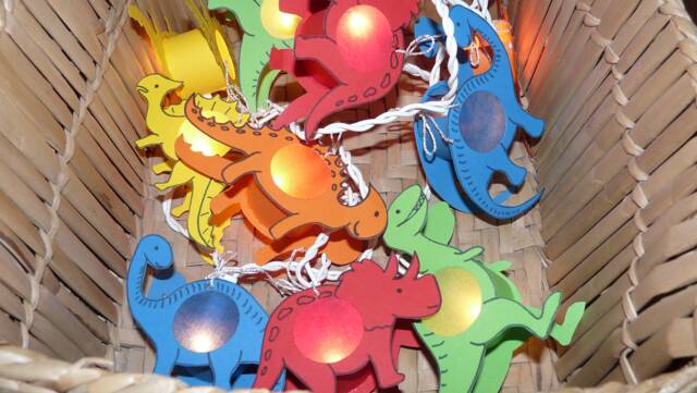 Dinosaur String Lights For Children's Rooms - Various Designs - image 1