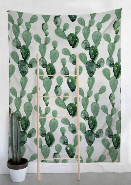 Cacti - Wall Tapestry Tapestry Exotic Hangings Wanderlust Bohemian Home Decor Dorm T#18 - image 1