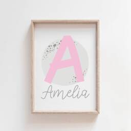 Girls Nursery Prints, Wall Art, Space Moon Stars, Bedroom Quotes, Bedroom, Set Of 3 - thumbnail 3