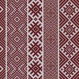 Free Shipping Kilim Pattern Decorative PVC Vinyl Mat Linoleum Rug - Bordeaux K-112