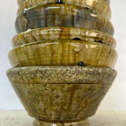 Promotion Set Of 6 Moroccan Yellow Tamegroute Bowls - thumbnail 3