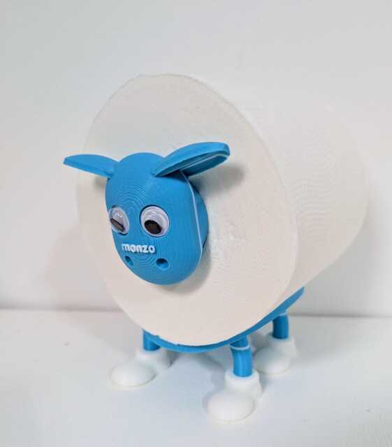 Coventry City Sheep Toilet Roll Holder - Funny Football Gift For Him Or Her, Quirky Bathroom Decor Novelty Sky Blues Soccer Fan Present - image 1