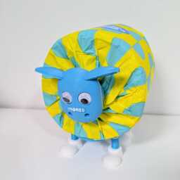 Coventry City Sheep Toilet Roll Holder - Funny Football Gift For Him Or Her, Quirky Bathroom Decor Novelty Sky Blues Soccer Fan Present - thumbnail 3
