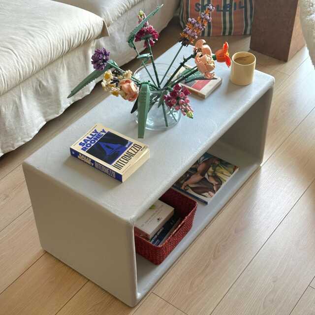 Luno Coffee Table, Micro Concrete Texture - image 1