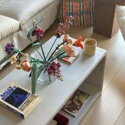 Luno Coffee Table, Micro Concrete Texture - thumbnail 3