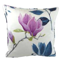 Designers Guild - Mokuren Ii Indigo Cushion Cover Throw Pillow Designer Home Decor - thumbnail 2
