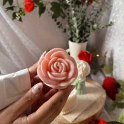 Rosebud Candle in A Choice Of Colors - thumbnail 2