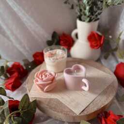 Rosebud Candle in A Choice Of Colors - thumbnail 3