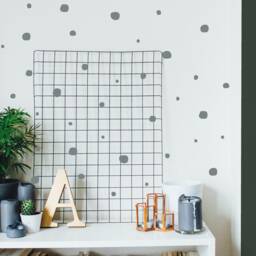 Dots Big & Small // Hand Drawn Dot Decals Polka Wall Decor For Nursery Or Kids Room - thumbnail 3