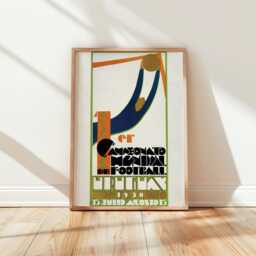 Uruguay 1930 Football World Cup Poster - Vintage Art Reproduction - thumbnail 2