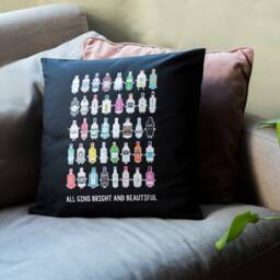 Funny Gin Cushion, Scatter Room Decor, Cushion Cover, Homewares, Gift, Decorative Pillow - thumbnail 2